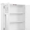 Alaterre Furniture Derby 27"W x 29"H Wall Mounted Bath Storage Cabinet with Glass Cabinet Doors ANDE76WH - alternate 5